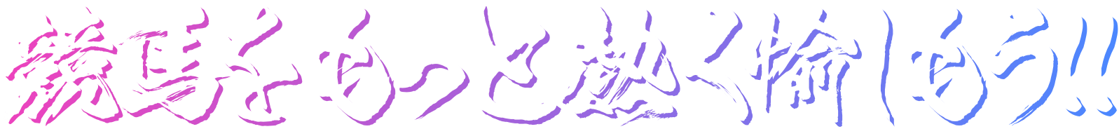 競馬をもっと熱く愉しもう!!